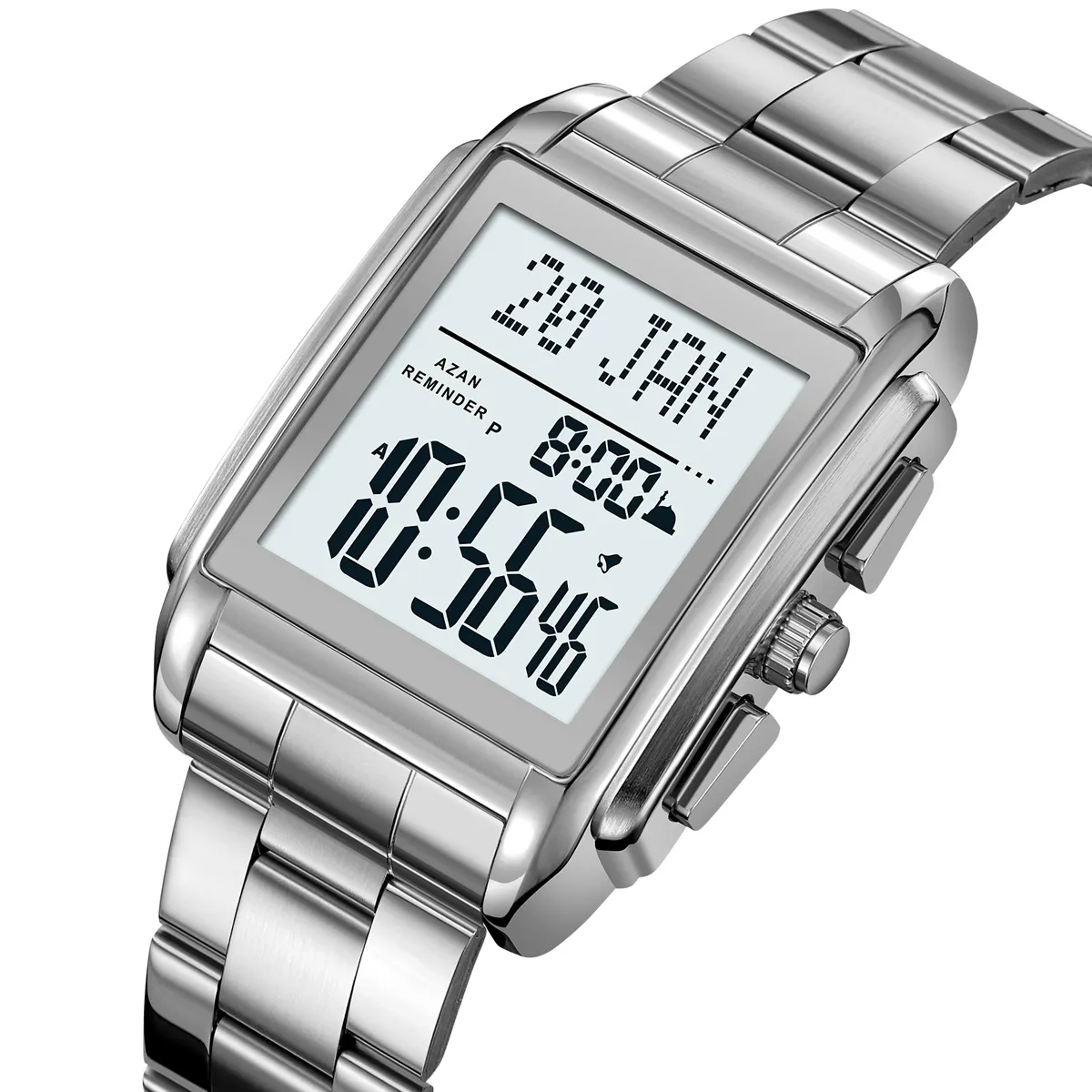 Skmei 1763 Al Fajr Qibla Watch - Image 2