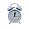 White Analog Twin Bell Alarm Clock
