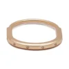 Rose Gold Lock Diamond Bangle Bracelet